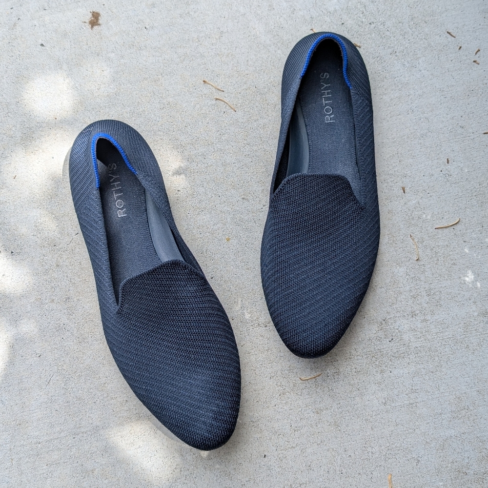 Rothy’s Navy Blue Loafers, size 11